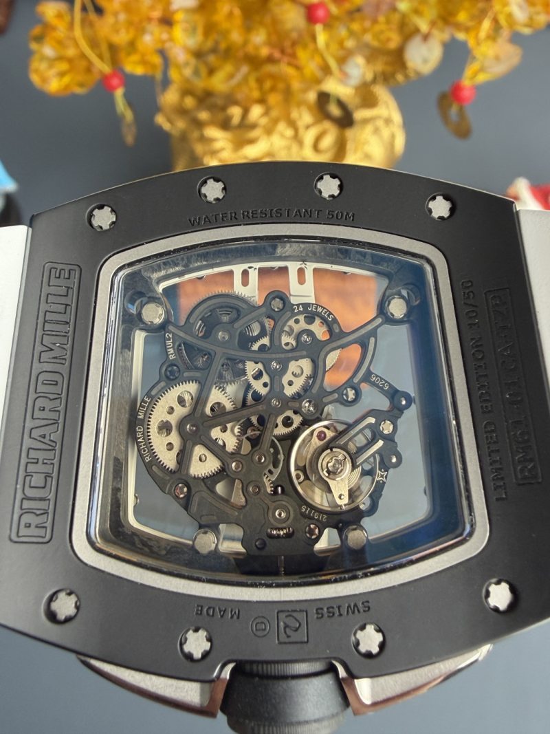 Richard-Mille-RM61-01-Yohan-Blake-Monochrome-Limited-Edition-Vaucher-Movement-1-1-Super-Clone-A9F-8-800x1067 Richard Mille RM61-01 Yohan Blake Monochrome Limited Edition Vaucher Movement 1:1 Super Clone A9F 42.7mm x 50.23mm (Free Sprung) - Image 8