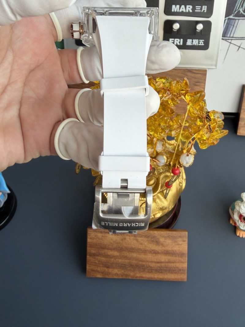Richard-Mille-RM66-Flying-Tourbillon-Custom-Made-White-Sapphire-10-800x1067 Richard Mille RM66 Flying Tourbillon Custom Made Real White Sapphire Top Quality 42.7mm x 49.94mm - Image 10