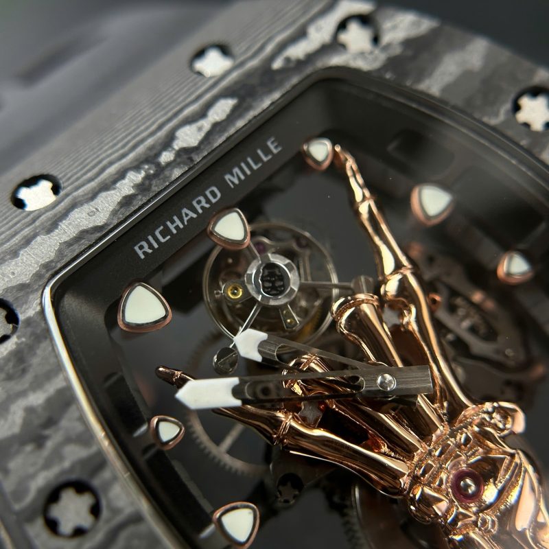 Richard-Mille-RM66-Flying-Tourbillon-Manual-Winding-Carbon-TPT-5-800x800 Richard Mille RM66 Flying Tourbillon Manual Winding Carbon TPT Best Replica YS Factory 42.7mm x 49.94mm - Image 5