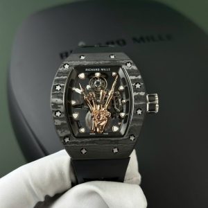 Richard Mille RM66 Flying Tourbillon Manual Winding Carbon TPT Best Replica YS Factory 42.7mm x 49.94mm