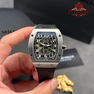 Richard Mille RM67-01 Titanium Extra-Flat Rubber Band Best Replica 1:1 VAF 38.7mm x 47.5mm