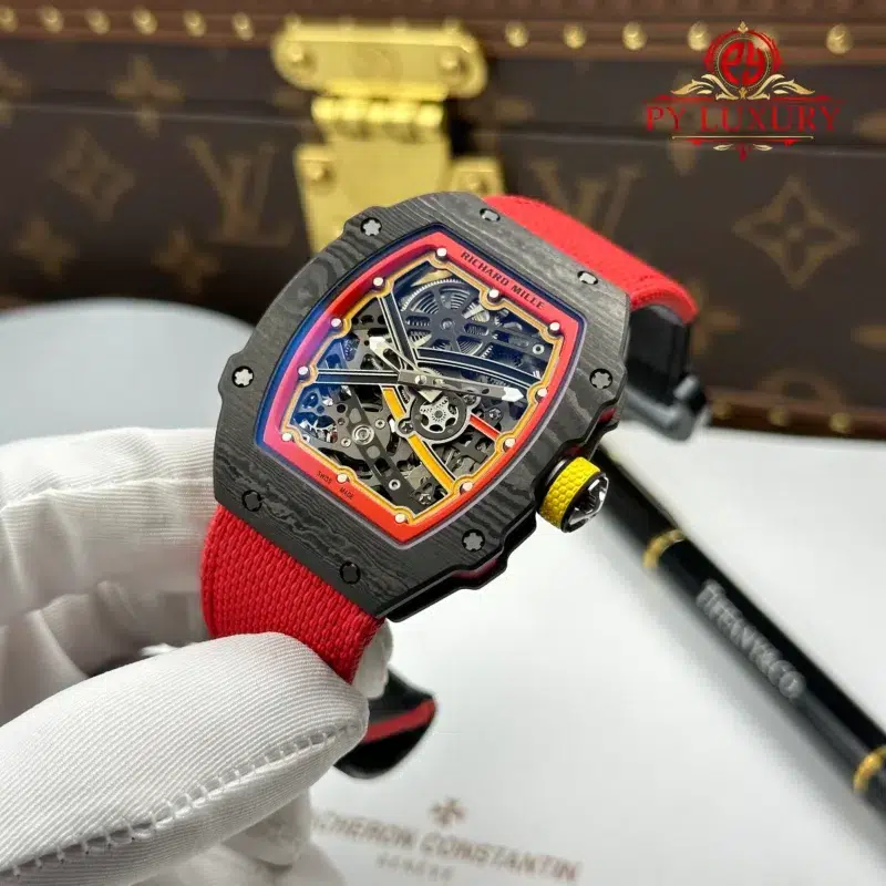 Richard-Mille-RM67-02-Alexander-Zverev-Carbon-NTPT-Extra-Flat-Super-Clone-2-800x800 Richard Mille RM67-02 Alexander Zverev Carbon NTPT Extra Flat 1:1 Super Clone 38.7 x 47.52mm - Image 2