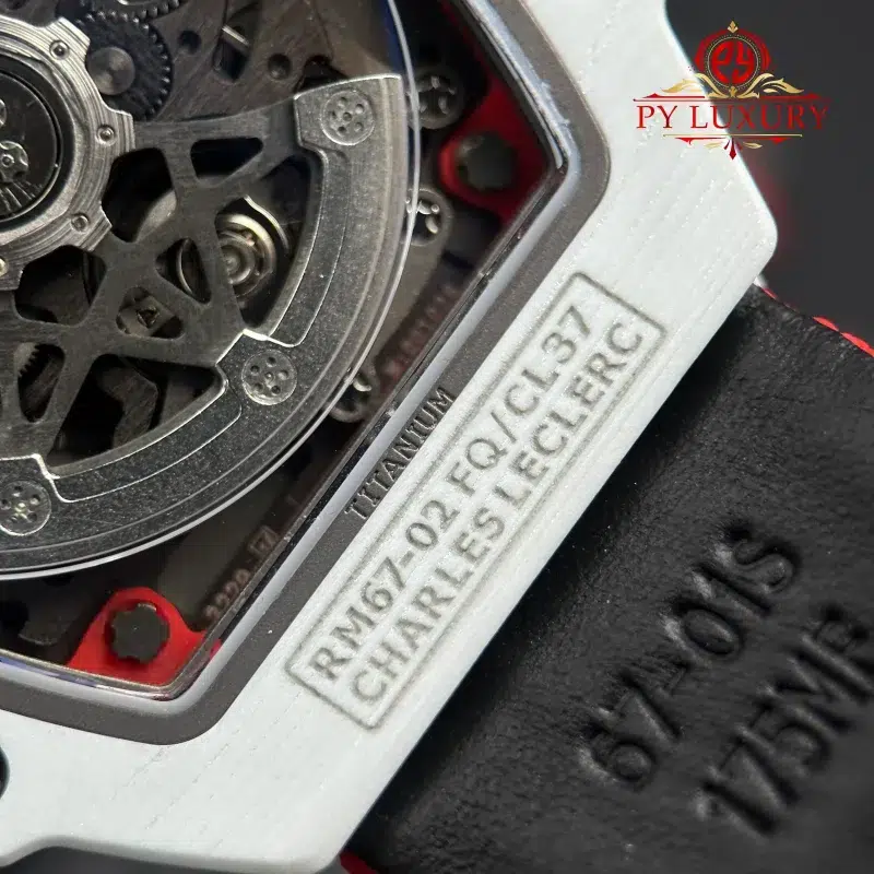 Richard-Mille-RM67-02-Charles-Leclerc-Monaco-Red-White-Quartz-TPT-12-800x800 Richard Mille RM67-02 Charles Leclerc Monaco Red White Quartz TPT Super Clone 38.7 x 47.52mm - Image 11