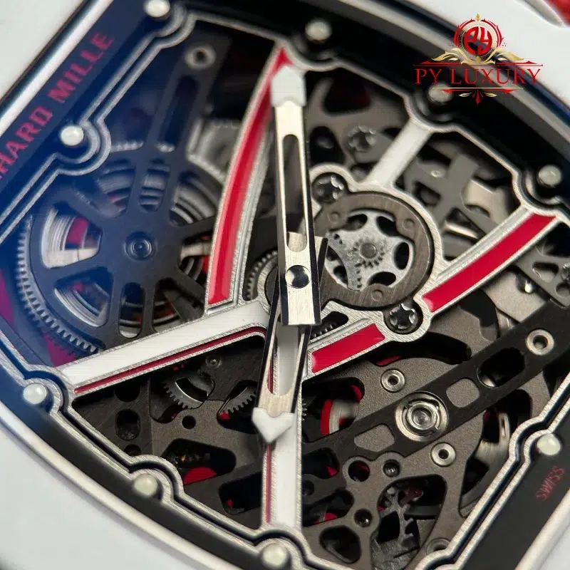 Richard-Mille-RM67-02-Charles-Leclerc-Monaco-Red-White-Quartz-TPT-8-800x800 Richard Mille RM67-02 Charles Leclerc Monaco Red White Quartz TPT Super Clone 38.7 x 47.52mm - Image 8
