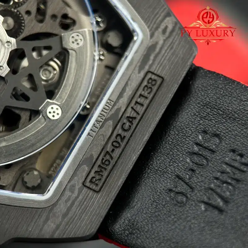 Richard-Mille-RM67-02-Extra-Flat-Italy-Carbon-TPT-Red-Green-Super-Clone-12-800x800 Richard Mille RM67-02 Extra Flat Italy Carbon TPT Red Green 1:1 Super Clone 38.7 x 47.52mm - Image 14