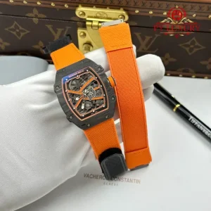 Richard Mille RM67-02 McLaren Lando Norris Extra Flat Black Carbon TPT Super Clone 38.7 x 47.52mm