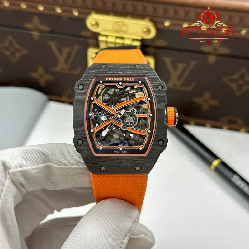 Richard-Mille-RM67-02-McLaren-Lando-Norris-Extra-Flat-Black-Carbon-TPT-1-1-Super-Clone-2-800x800 Richard Mille RM67-02 McLaren Lando Norris Extra Flat Black Carbon TPT Super Clone 38.7 x 47.52mm - Image 2