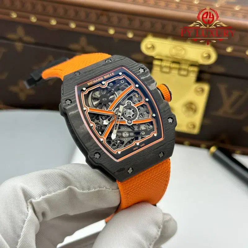 Richard-Mille-RM67-02-McLaren-Lando-Norris-Extra-Flat-Black-Carbon-TPT-1-1-Super-Clone-4-800x800 Richard Mille RM67-02 McLaren Lando Norris Extra Flat Black Carbon TPT Super Clone 38.7 x 47.52mm - Image 4