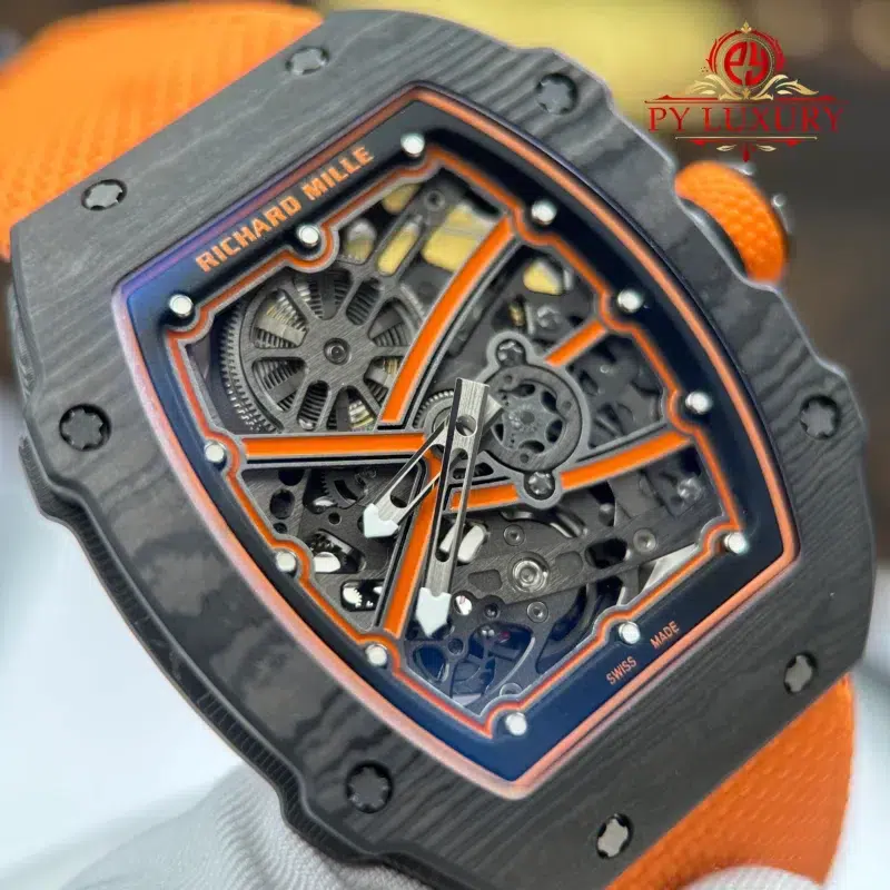 Richard-Mille-RM67-02-McLaren-Lando-Norris-Extra-Flat-Black-Carbon-TPT-1-1-Super-Clone-6-800x800 Richard Mille RM67-02 McLaren Lando Norris Extra Flat Black Carbon TPT Super Clone 38.7 x 47.52mm - Image 6
