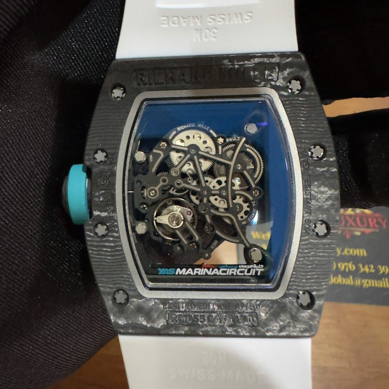 Richard-Mille-Rm055-Yas-Marina-Custom-Made-Best-Quality-Carbon-Vaucher-Movement-Exclusive-Quality-10-800x800 Richard Mille RM055 Yas Marina Circuit Custom Made Exquisite NTPT Carbon Fiber 1:1 Vaucher Movement Exclusive Quality - Image 10