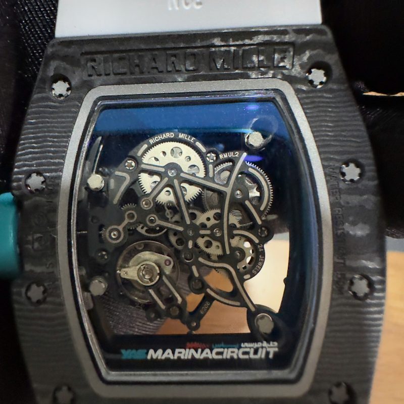 Richard-Mille-Rm055-Yas-Marina-Custom-Made-Best-Quality-Carbon-Vaucher-Movement-Exclusive-Quality-11-800x800 Richard Mille RM055 Yas Marina Circuit Custom Made Exquisite NTPT Carbon Fiber 1:1 Vaucher Movement Exclusive Quality - Image 11