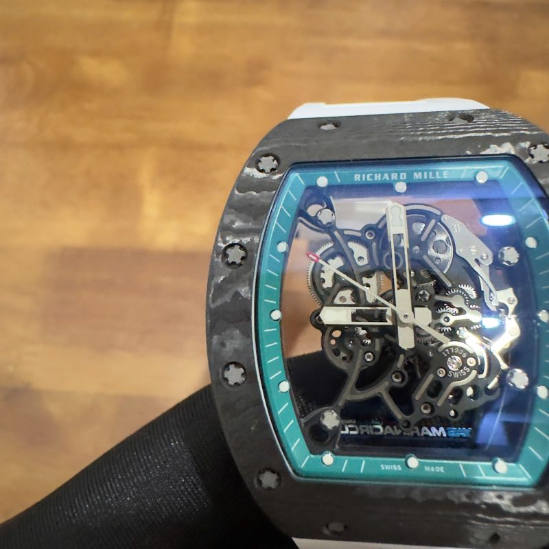 Richard-Mille-Rm055-Yas-Marina-Custom-Made-Best-Quality-Carbon-Vaucher-Movement-Exclusive-Quality-7-800x800 Richard Mille RM055 Yas Marina Circuit Custom Made Exquisite NTPT Carbon Fiber 1:1 Vaucher Movement Exclusive Quality - Image 7