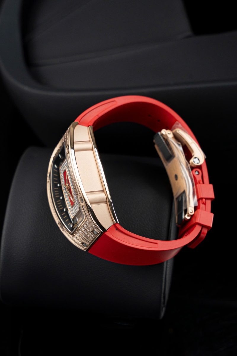Richard-Miller-RM07-01-Lady-Rose-Gold-Diamonds-Jasper-Dial-7-800x1200 Richard Mille RM07-01 Lady Rose Gold Diamonds Jasper Dial Rubber Strap 1:1 Super Clone ZF 45.32 x 32.3mm - Image 7