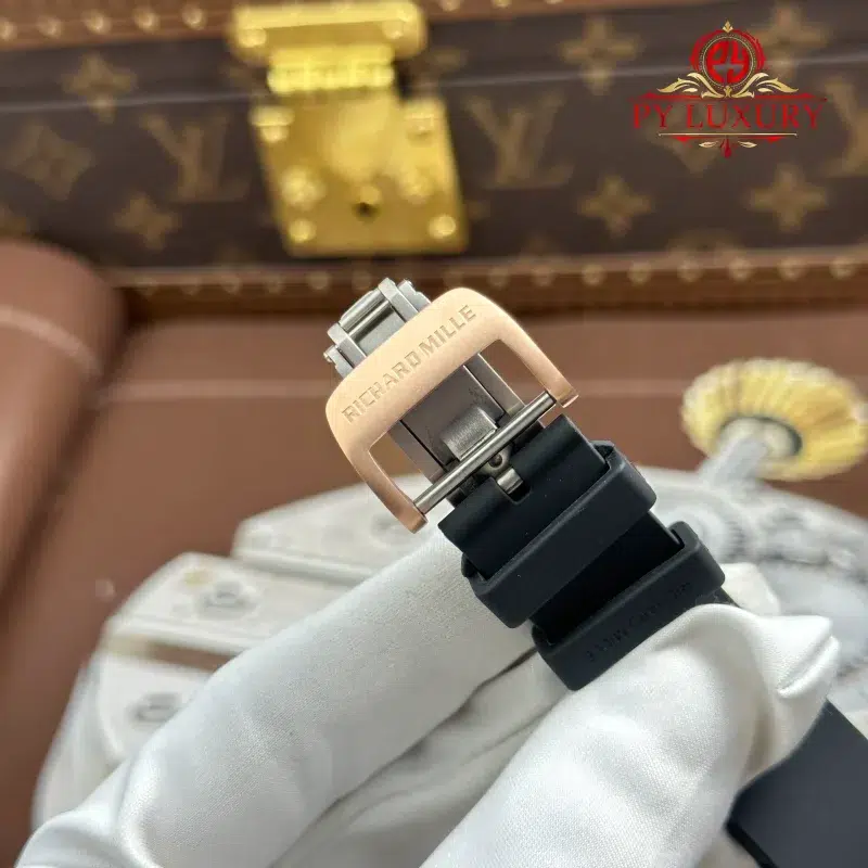 Richard-Miller-Rm67-01-Extra-Thin-Rose-Gold-Med-set-Moissanite-14-800x800 Richard Mille RM67-01 Rose Gold Extra-Flat Med-set Moissanite Diamonds Best Replica 38.7mm x 47.5mm - Image 14