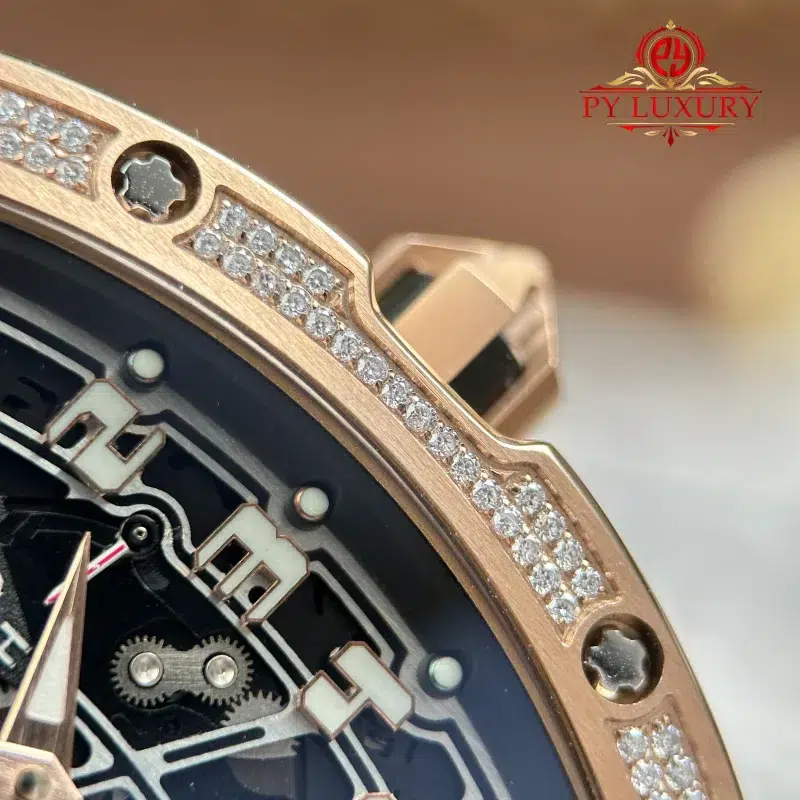 Richard-Miller-Rm67-01-Extra-Thin-Rose-Gold-Med-set-Moissanite-8-800x800 Richard Mille RM67-01 Rose Gold Extra-Flat Med-set Moissanite Diamonds Best Replica 38.7mm x 47.5mm - Image 8