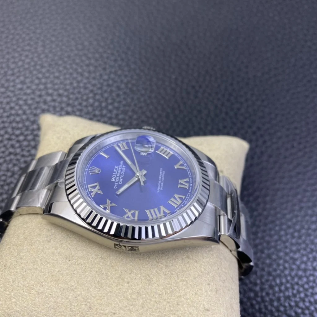 Rolex-DateJust-41mm-126334-0026-Clean-Factory-11-904L-Steel-SS-Azzurro-Blue-Dial-Roma-Markers-on-SS-Jubilee-Bracelet-SA3235-3-1024x1024-1 Rolex DateJust 41mm 126334-0026 Clean Factory 1:1 904L Steel SS Azzurro Blue Dial Roma Markers on SS Jubilee Bracelet Super Clone - Image 5