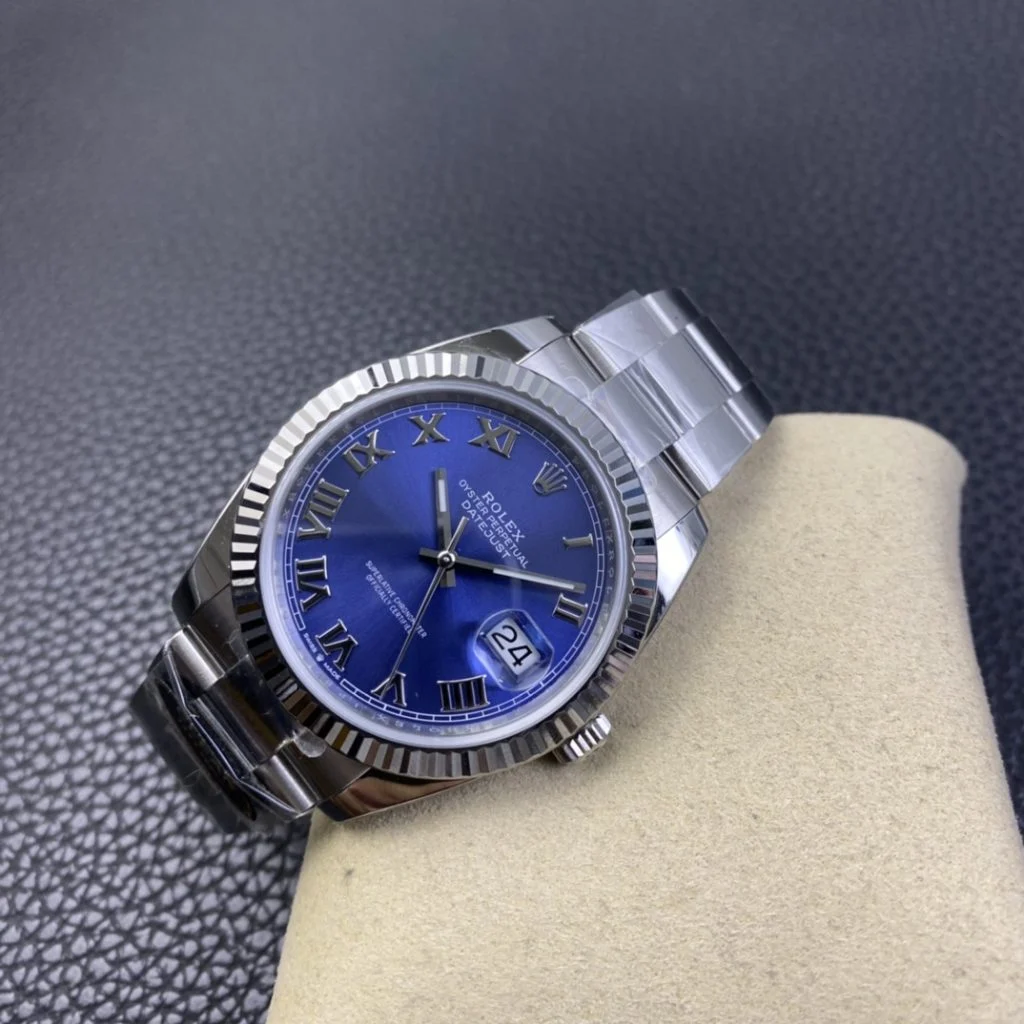Rolex-DateJust-41mm-126334-0026-Clean-Factory-11-904L-Steel-SS-Azzurro-Blue-Dial-Roma-Markers-on-SS-Jubilee-Bracelet-SA3235-5-1024x1024-1 Rolex DateJust 41mm 126334-0026 Clean Factory 1:1 904L Steel SS Azzurro Blue Dial Roma Markers on SS Jubilee Bracelet Super Clone - Image 6