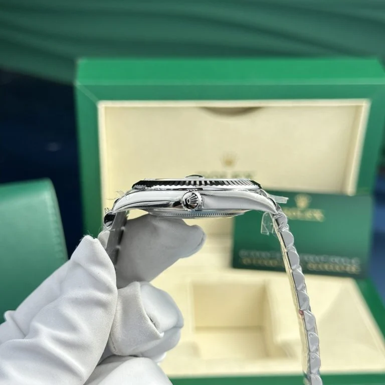 Rolex-Fake-Watch-768x768-1 DateJust 41 126334 QF 1:1 Best Edition 904L Steel Silver Stick Dial on Jubilee Bracelet QF3235 (149g) - Image 5
