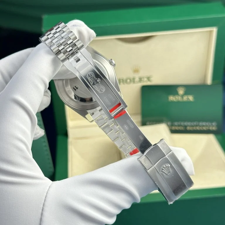 Rolex-Replica-Watch-768x768-1 DateJust 41 126334 QF 1:1 Best Edition 904L Steel Silver Stick Dial on Jubilee Bracelet QF3235 (149g) - Image 8