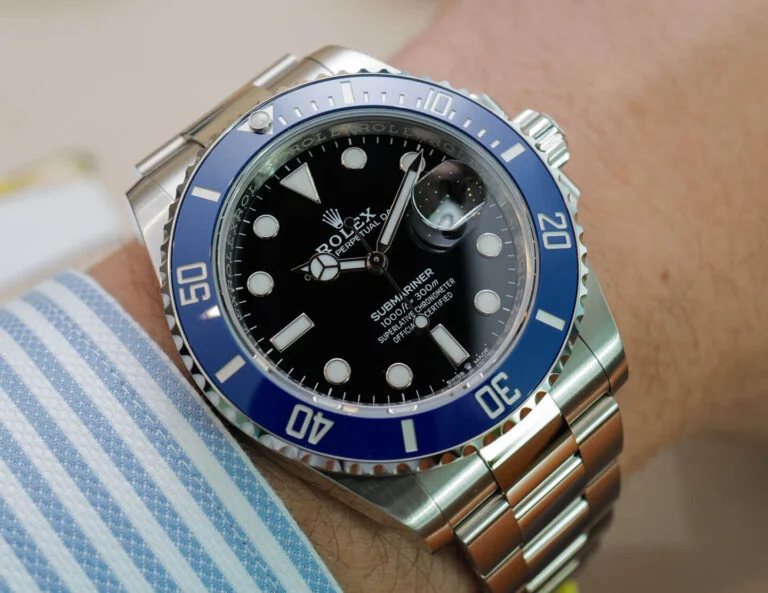 Rolex-Submariner-126619LB-watch-7-768x593-1 Rolex Submariner 41mm Black Dial 126619LB Super Clone - Image 5