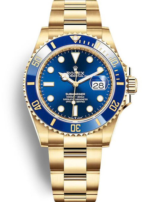 Rolex-Submariner-Date-126618LB-blue-510x683-1 Rolex Submariner 40mm Blue Dial 116618LB Super Clone - Image 2