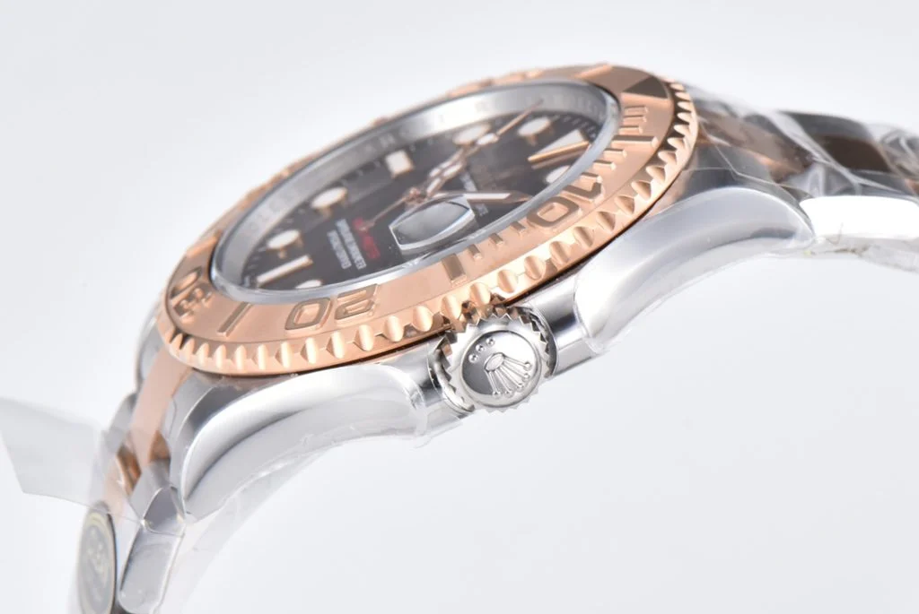 Rolex-Yacht-Master-126621-0001-40mm-Clean-Factory-11-904L-Brown-Dial-3D-Rose-Gold-Bezel-on-Rose-Gold-Steel-Two-Tone-Oyster-Steel-2-1024x685-1 Rolex Yacht-Master 126621-0001 40mm Clean Factory 1:1 904L Brown Dial 3D Rose Gold Bezel on Rose Gold & Steel Two Tone Super Clone - Image 4