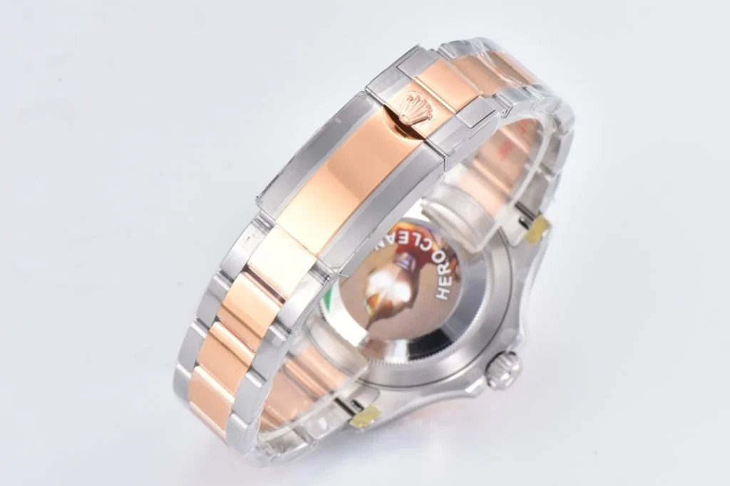 Rolex-Yacht-Master-126621-0001-40mm-Clean-Factory-11-904L-Brown-Dial-3D-Rose-Gold-Bezel-on-Rose-Gold-Steel-Two-Tone-Oyster-Steel-8-1024x683-1 Rolex Yacht-Master 126621-0001 40mm Clean Factory 1:1 904L Brown Dial 3D Rose Gold Bezel on Rose Gold & Steel Two Tone Super Clone - Image 8