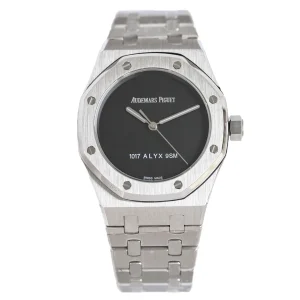 Royal Oak 15550 Black Dial 1017 ALYX 9SM White Gold