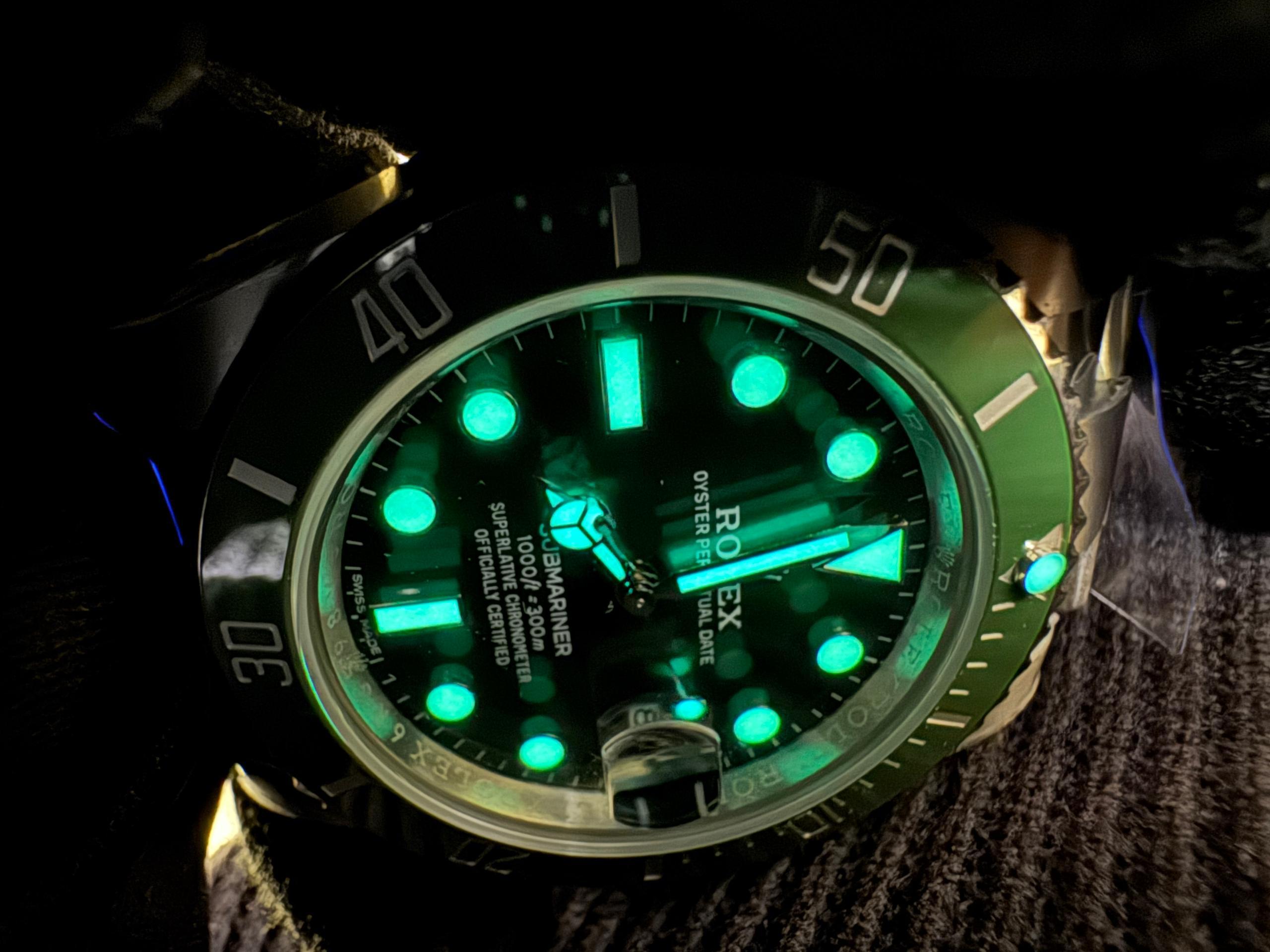 WhatsApp-Image-2025-01-08-at-7.09.48-PM Rolex Submariner Green Dial Hulk Super Clone 116610LV - Image 7