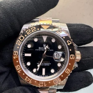 Rolex GMT Master II Black Dial Rootbeer Super Clone PR151515 V2