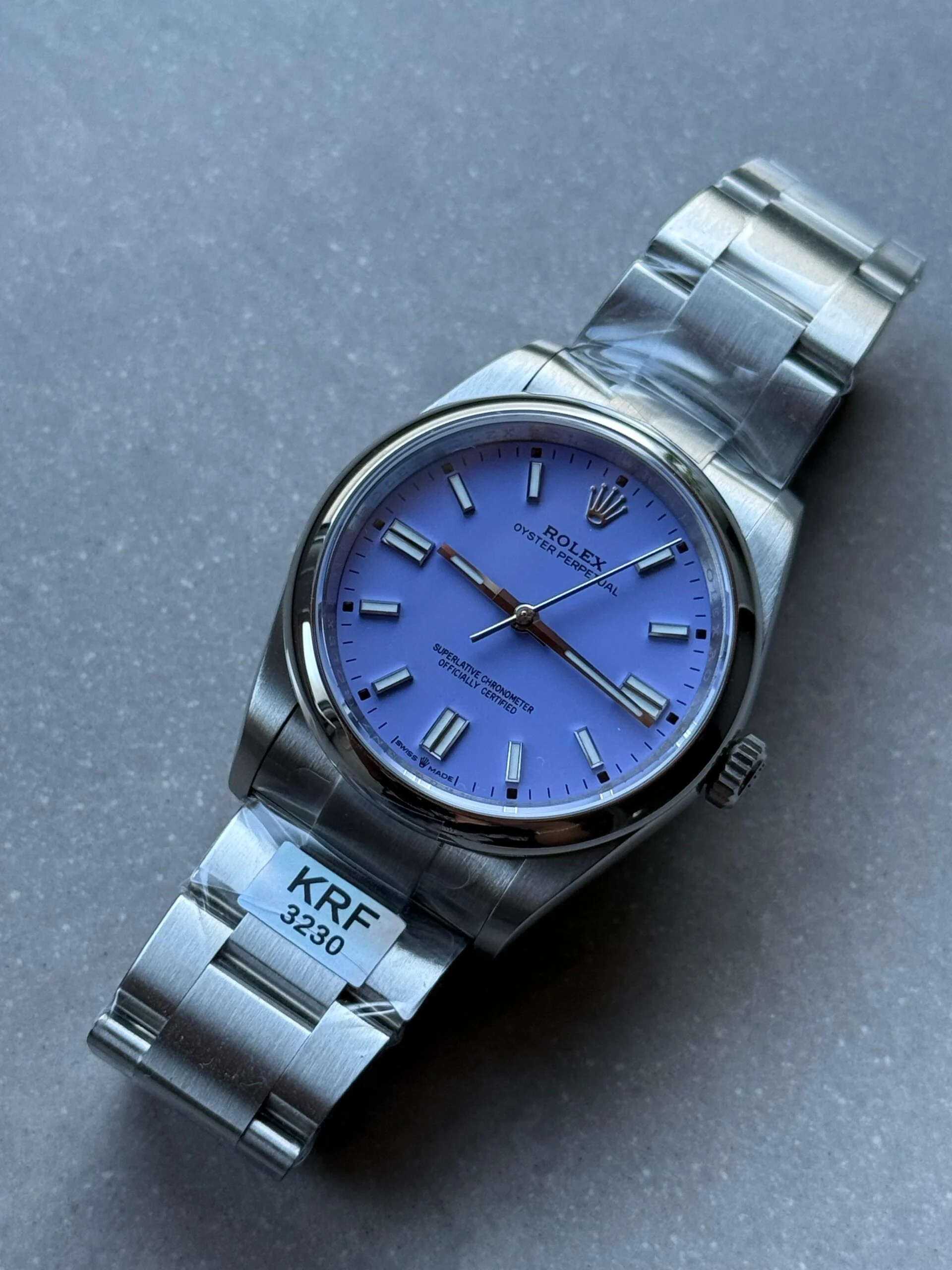 WhatsApp-Image-2025-09-22-at-22.25.54-1-scaled-1 Oyster Perpetual 126000 36mm KRF 1:1 Best Edition 904L Steel Lavender Violett Dial A2824 - Image 4
