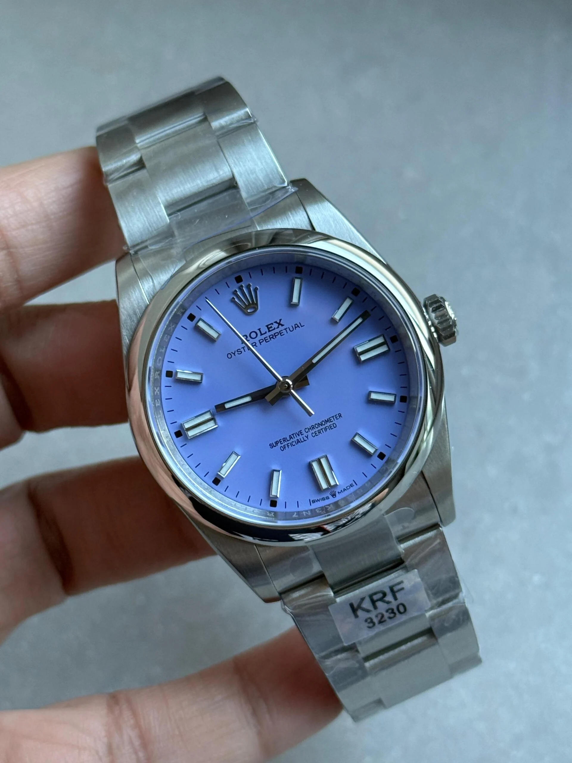 WhatsApp-Image-2025-09-22-at-22.26.03-scaled-1 Oyster Perpetual 126000 36mm KRF 1:1 Best Edition 904L Steel Lavender Violett Dial A2824