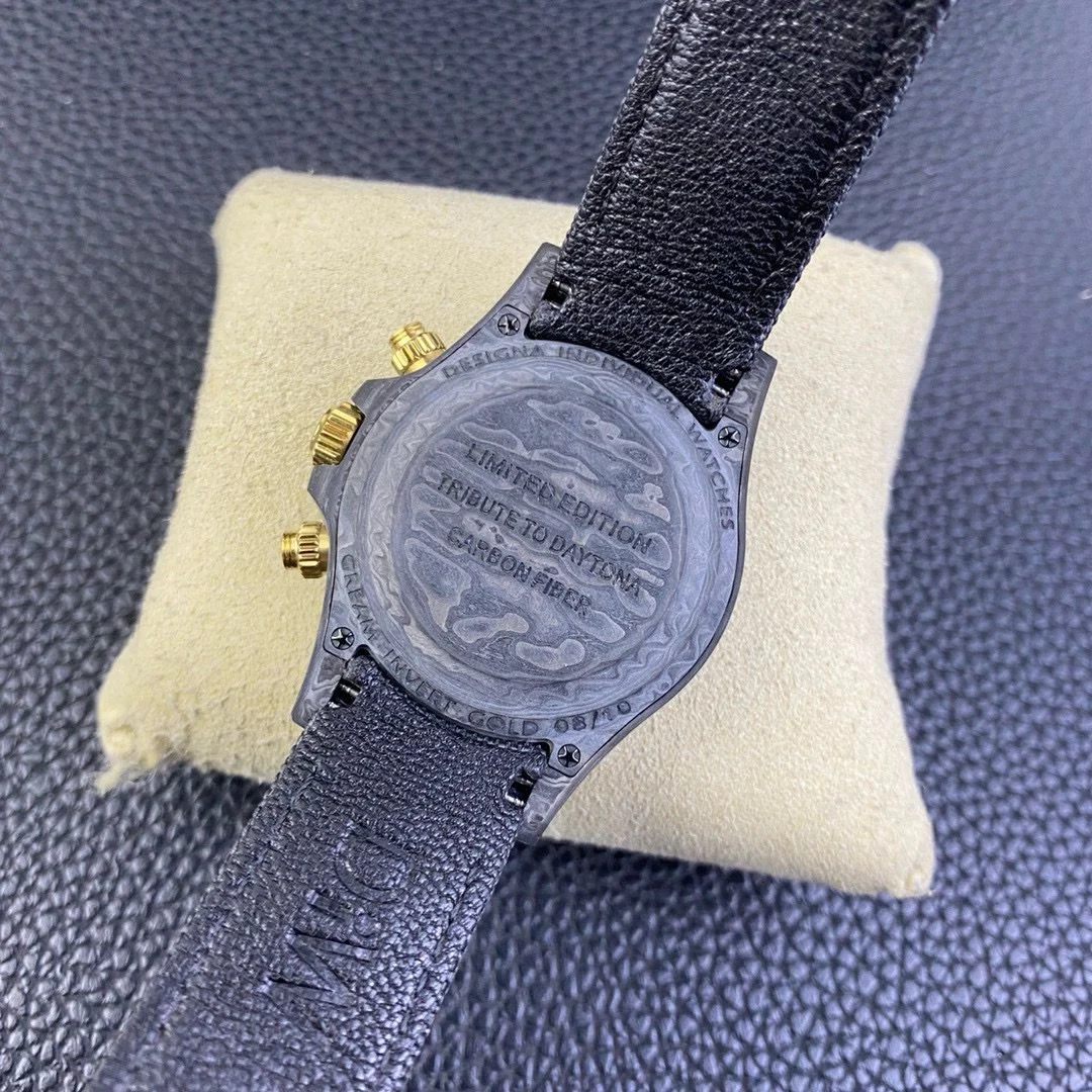 WhatsApp-Image-2025-10-12-at-23.37.50_1669b2de Daytona DIW Carbon N6F 1:1 Best Edition Blue Dial on Black Nylon Strap DD4801 - Image 9