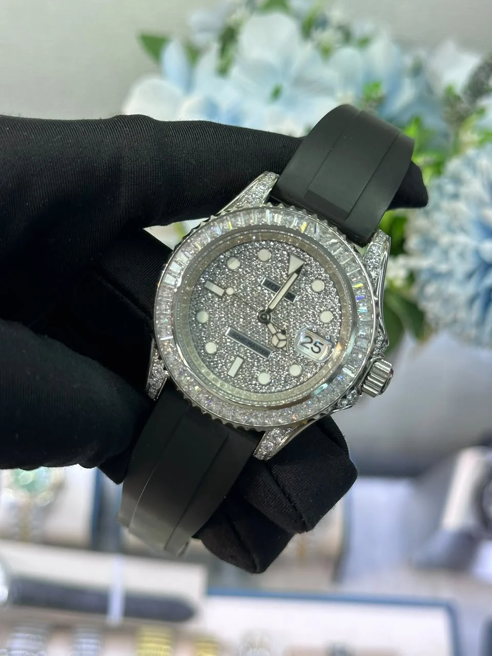 WhatsApp-Image-2026-06-27-at-16.32.19-1 Rolex 2021 Yacht-Master diamond 42mm watch - Image 6