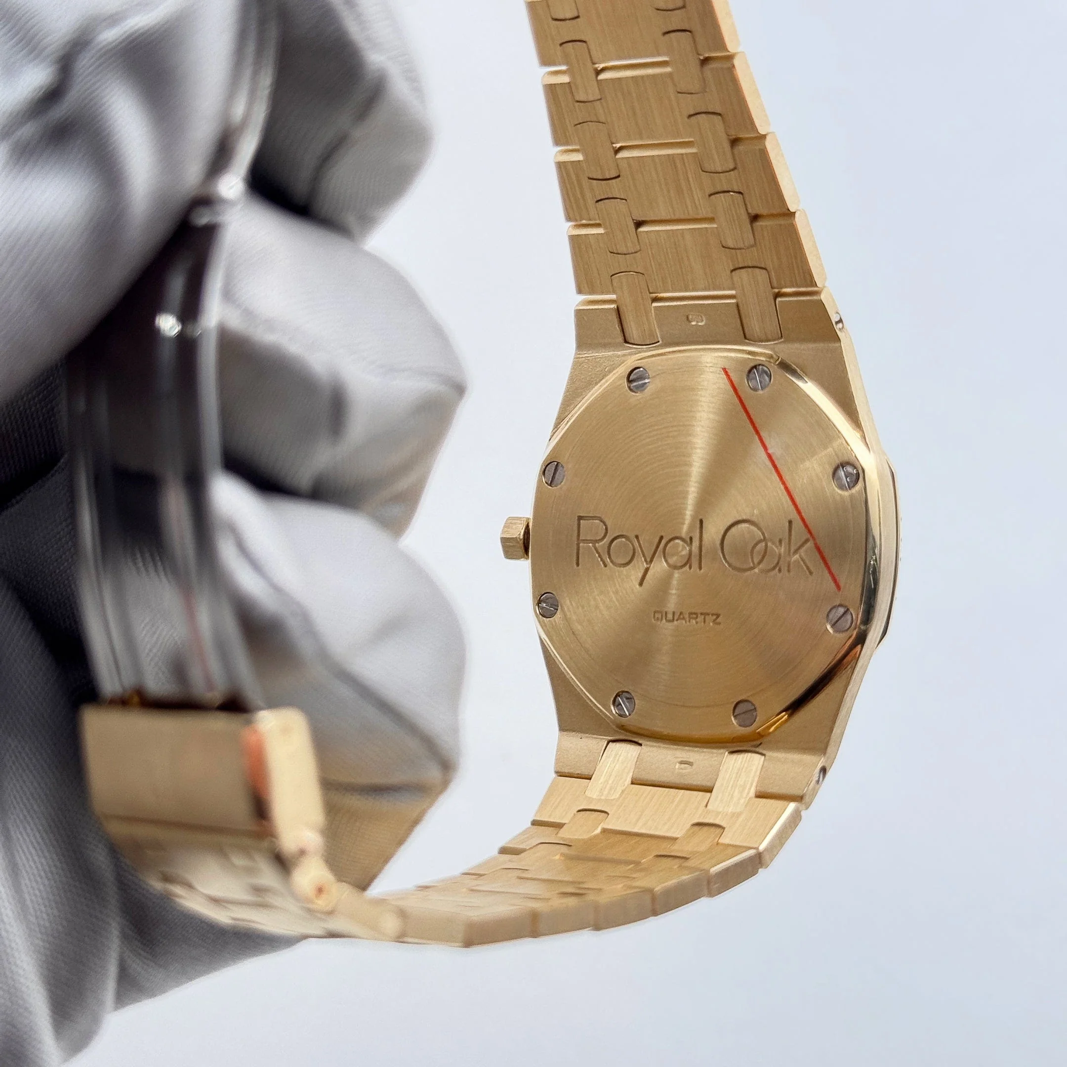audemars-piguet-royal-oak-4100ba-yellow-gold-diamond-dial-diamond-bezel-quartz-audemars-piguet-43847048823028 Royal Oak Yellow Gold Diamond Dial Diamond Bezel Quartz - Image 5