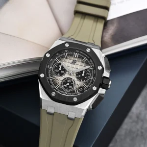 Royal Oak Offshore 26420 43mm SS/RU Brown/Blk APSF SH4401 Super Clone Super Clone