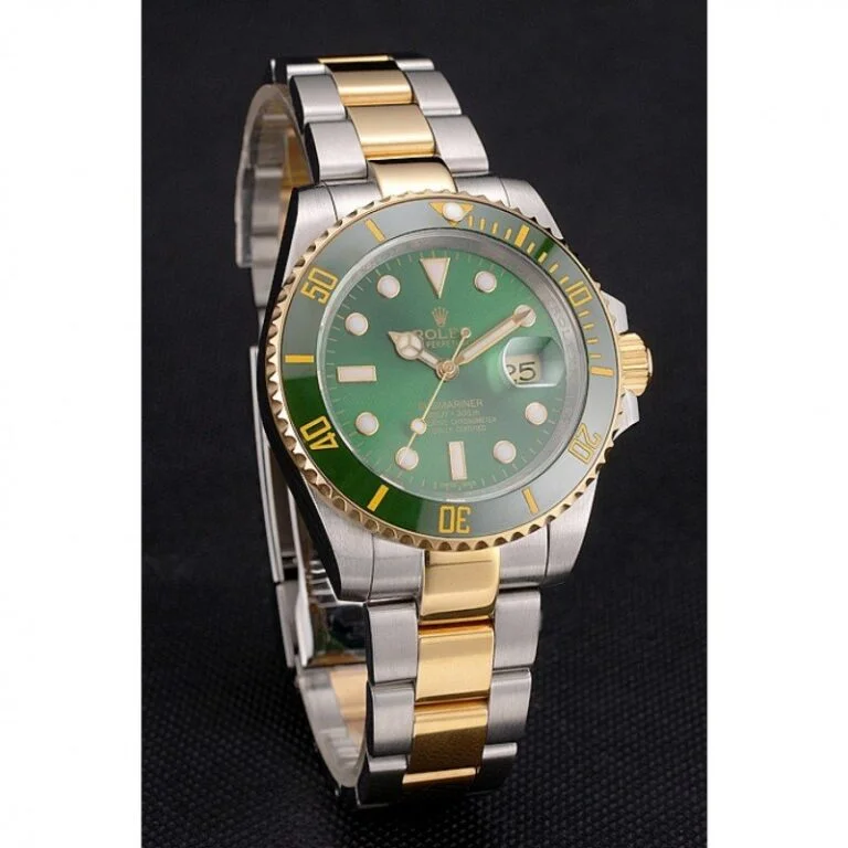 jzirbktjadu1-768x768-1 Rolex Submariner 41mm Green Dial PR16233GRG Super Clone - Image 3