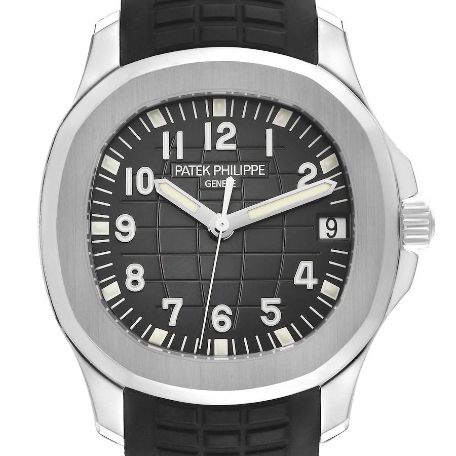 patek-philippe-aquanaut-steel-rubber-strap-mens-watch-5165a-box-papers-64853_95b24_md Aquanaut 5168G 42mm SS/RU 3KF Best Edition Gray Dial on Black Rubber Strap V3 330SC - Image 3