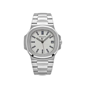 Nautilus 5711/1A PPF 1:1 Best Edition White Textured Dial on SS Bracelet 324CS V4