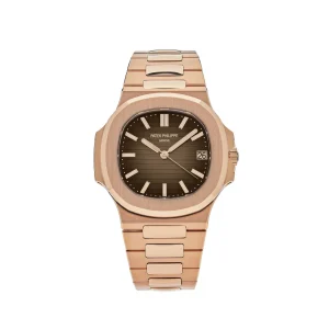 Nautilus 5711/1R PPF 1:1 Best Edition Brown Textured Dial on RG Bracelet 324CS