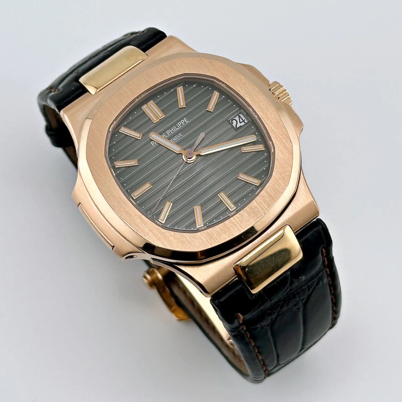 patek-philippe-nautilus-5711r-001-rose-gold-brown-dial-patek-philippe-43451470446836_1280x Nautilus 5711/1R RG 3KF 1:1 Best Edition Brown Textured Dial on Brown Leather Strap A324 Super Clone V2 - Image 3