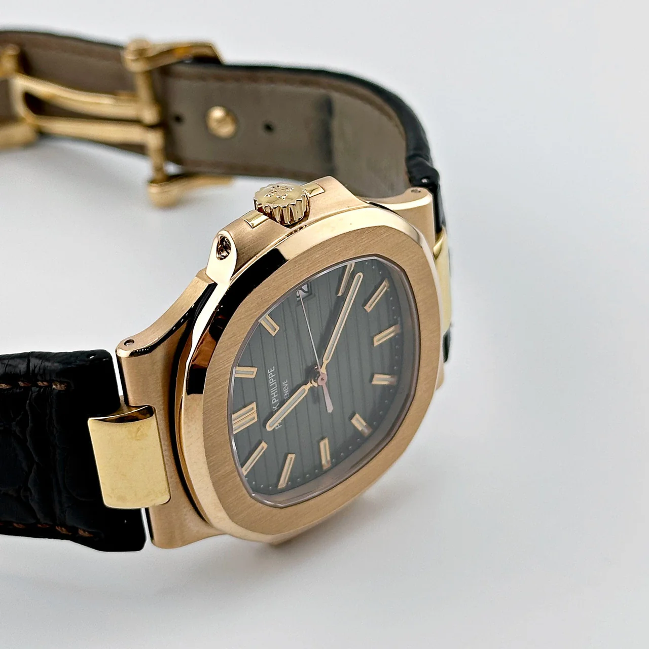 patek-philippe-nautilus-5711r-001-rose-gold-brown-dial-patek-philippe-43451470643444_1280x Nautilus 5711/1R RG 3KF 1:1 Best Edition Brown Textured Dial on Brown Leather Strap A324 Super Clone V2 - Image 9