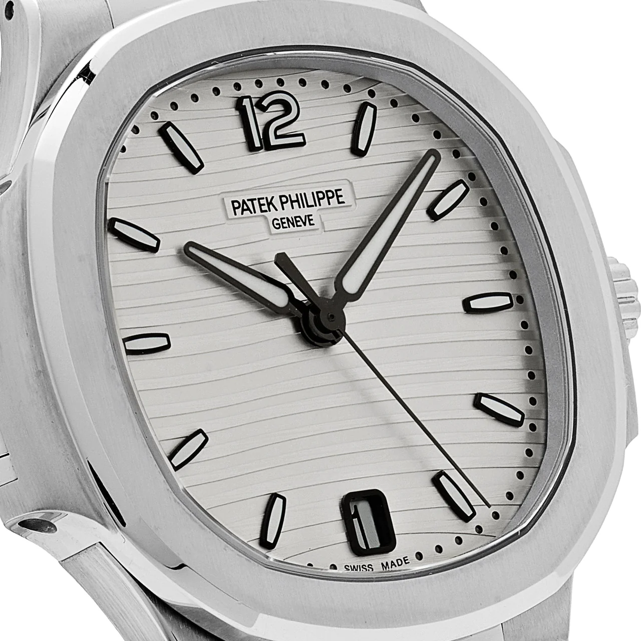 patek-philippe-nautilus-7118-1a-010-stainless-steel-silvery-opaline-dial-2019-patek-philippe-42895934259444_1280x Nautilus 7118 Ladies 3KF 1:1 Best Edition White Dial on SS Bracelet A324 Super Clone - Image 5