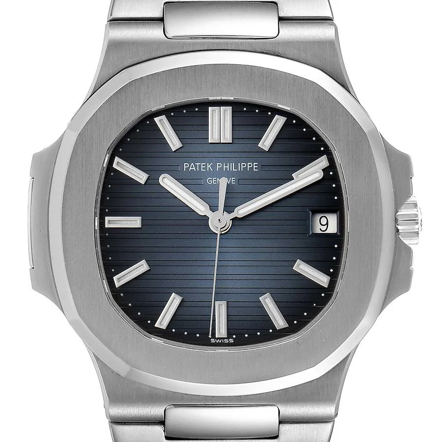 patek-philippe-nautilus-blue-dial-steel-mens-watch-5711-box-papers-31077_c26c6_md Nautilus 5711/1A SS VAF 1:1 Best Edition Old Version Blue Textured Dial On SS Bracelet Super Clone 324 - Image 3