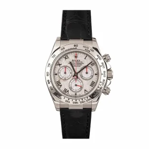 Rolex Daytona 116519 “White Roman Dial” Super Clone Super Clone