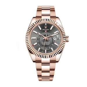 Rolex Sky-Dweller 326935-0007 ¡°Everose Rhodium Dial¡± Watch