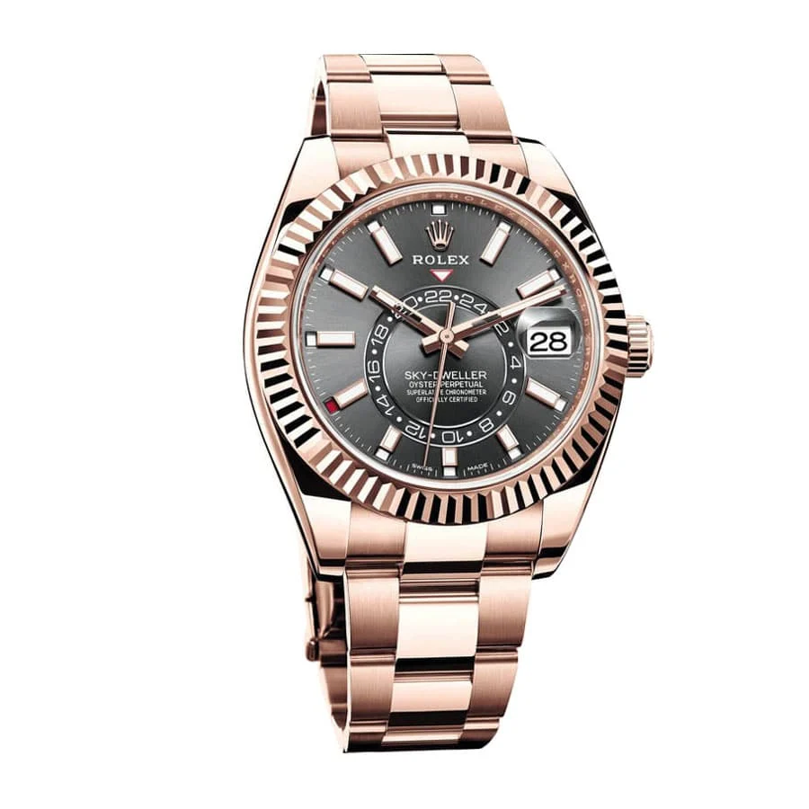 rolex-sky-dweller-326935-sro Rolex Sky-Dweller 326935-0007 ¡°Everose Rhodium Dial¡± Watch - Image 3