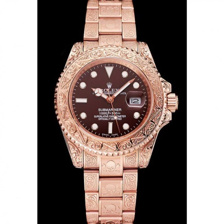 vvemft451qt-768x768-1 Rolex Submariner 41mm Brown Dial 1454087 Super Clone - Image 3