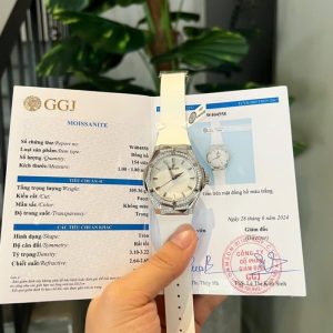 Hublot Classic Fusion Orlinski Titanium White Alternative Pav¨¦ Custom Moissanite 40mm
