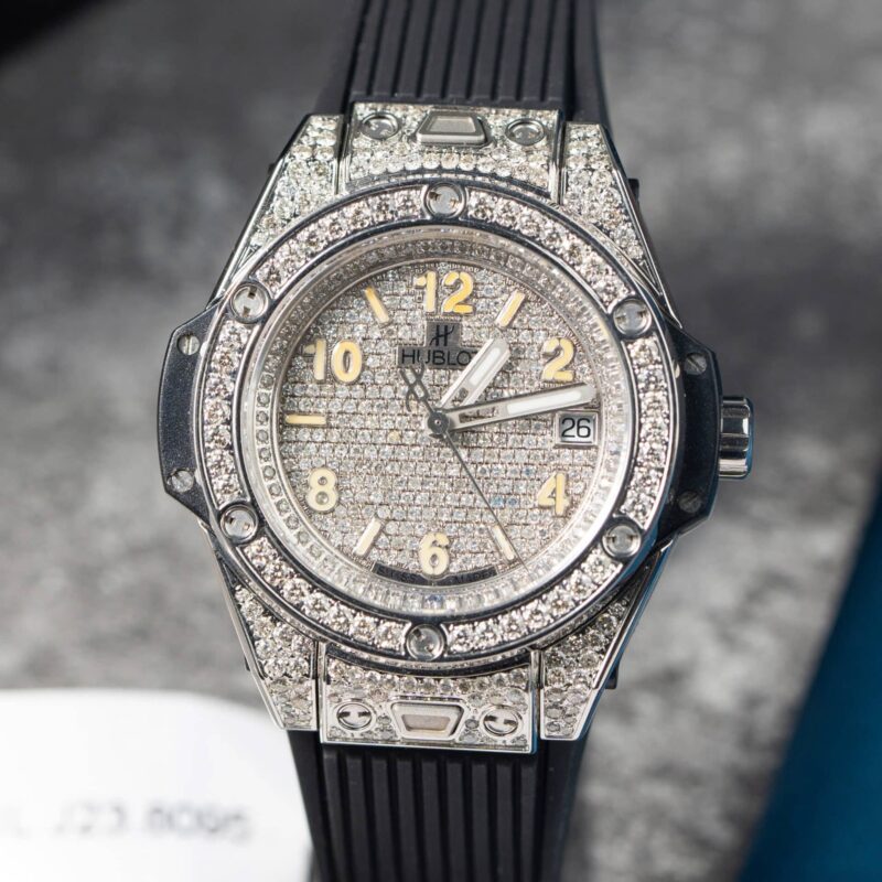 z5745416971088_1249447b0b7165397d39716e9c4f328c-800x800 Hublot Big Bang One Click Steel Full Pav¨¦ Custom Natural Diamonds Best Replica 39mm - Image 4